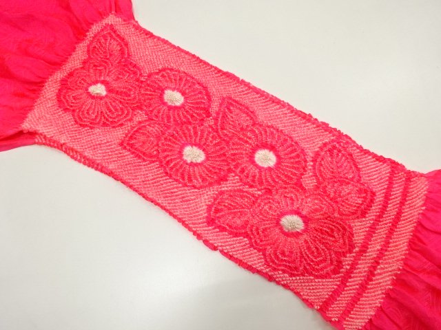 JAPANESE KIMONO / OBIAGE / SHIBORI